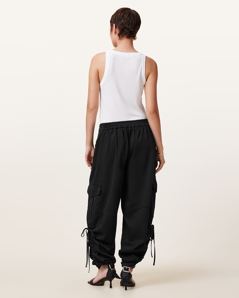 Kaye Relaxed Fit Tencel Trousers