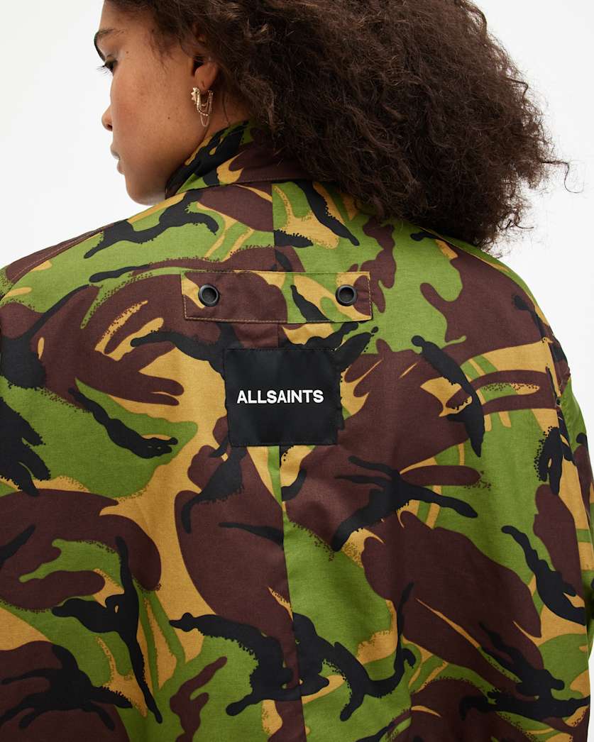 Daneya Camouflage Parka Jacket