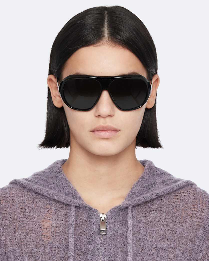 Mabel Cropped Alpaca-Blend Hoodie
