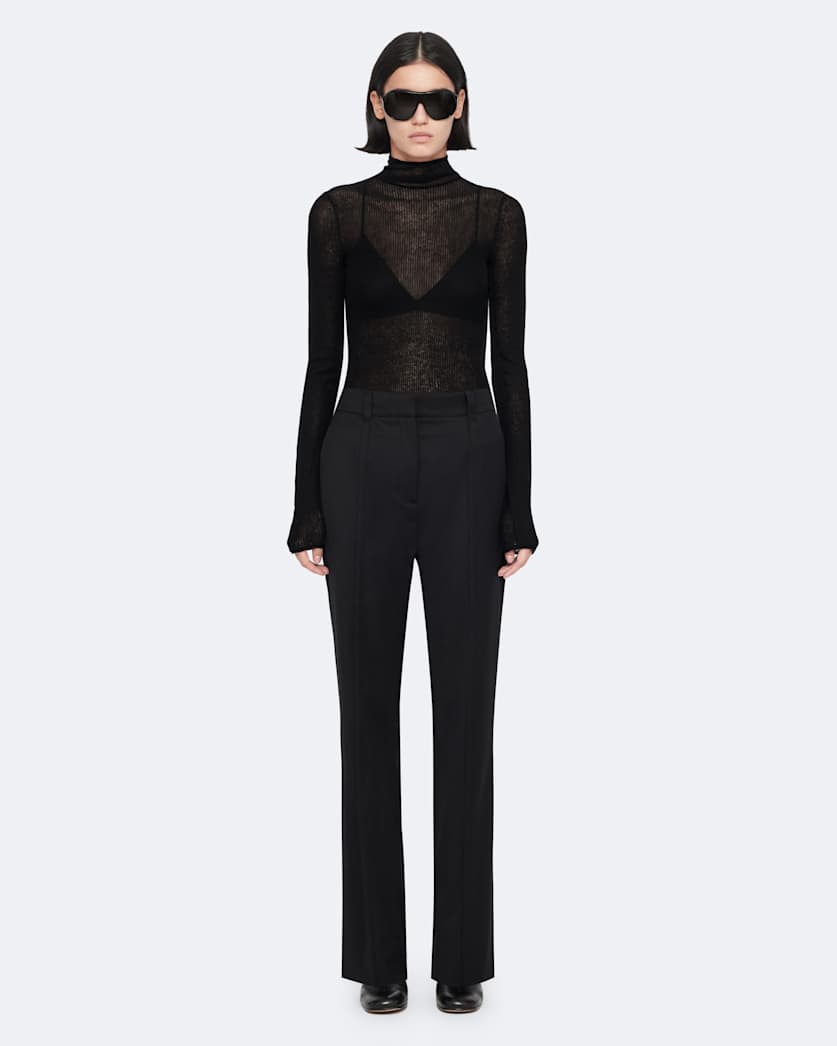 Roxanne High-Rise Slim-Fit Tailored Trousers