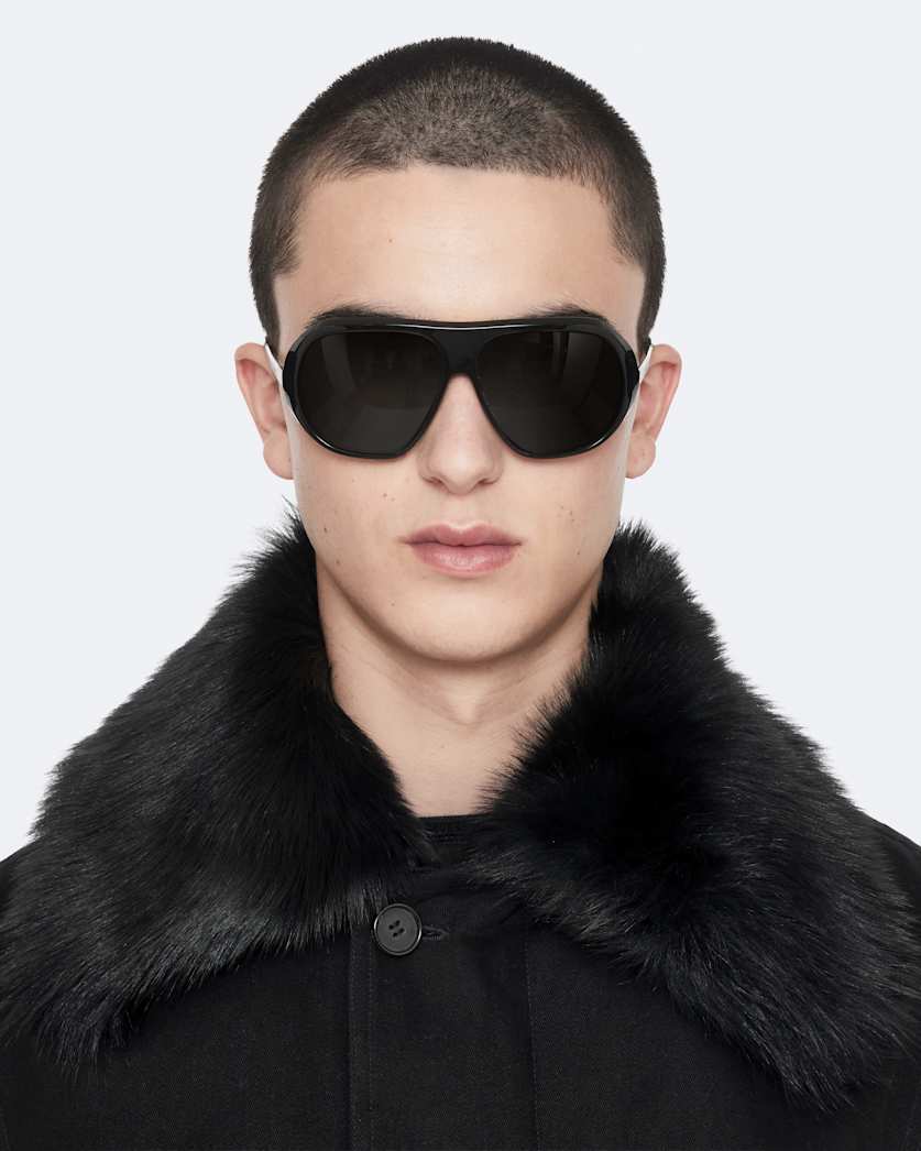 Seyka Double-Layer Shearling Coat