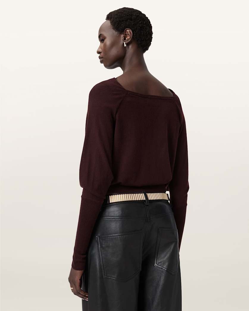 Ridley Cropped Wool Jumper
