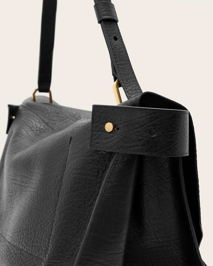 Ursa Grain Leather Satchel Bag