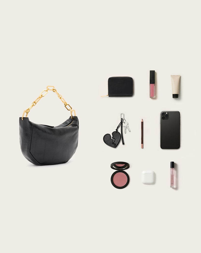 Madea Mini Leather Clutch Bag