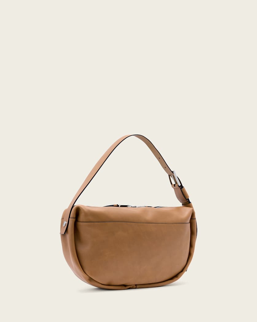 Noemie Leather Shoulder Bag