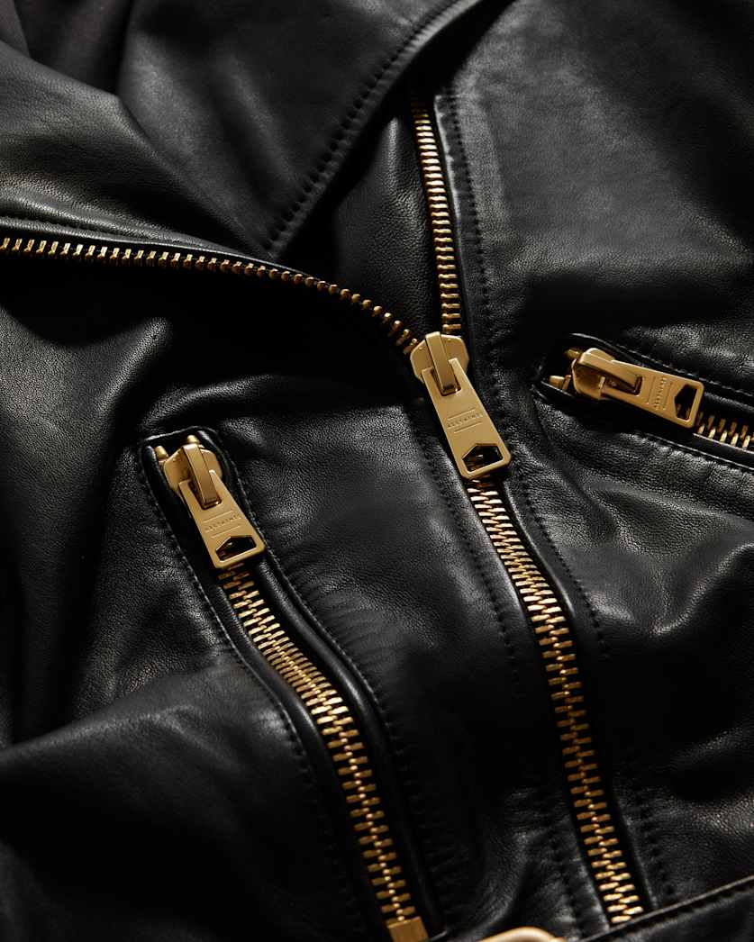 Balfern Leather Biker Jacket