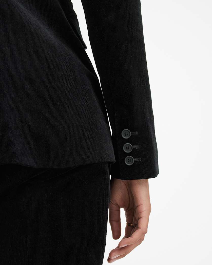 Sevenh Cinched Waist Slim Fit Blazer