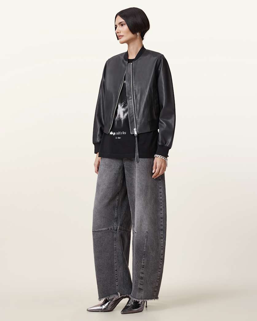 Dawn Wolf Print Relaxed Fit T-Shirt