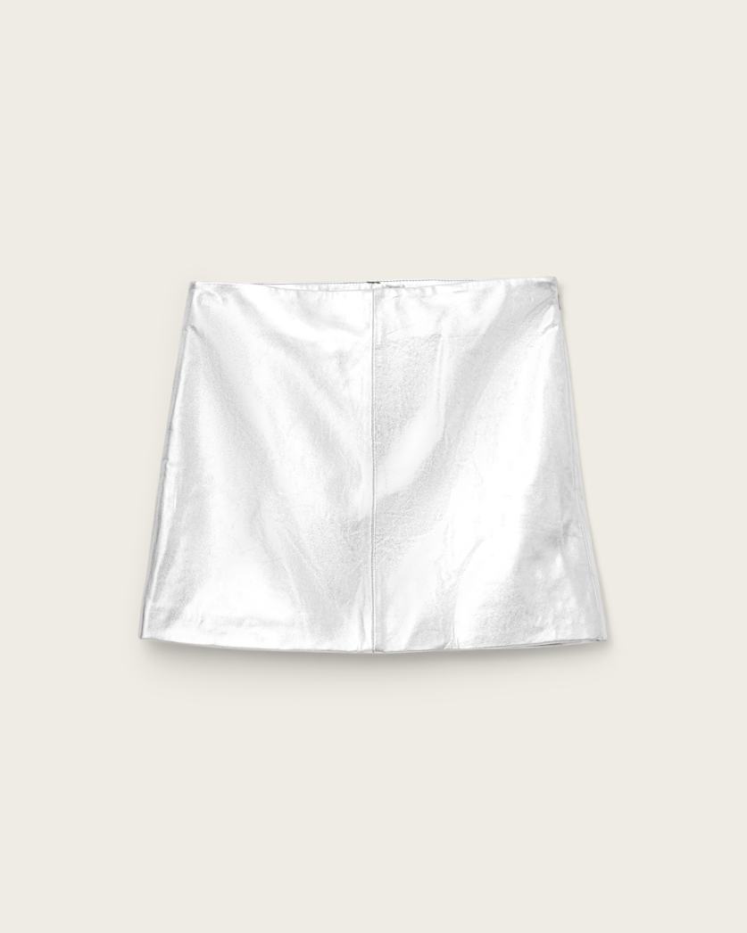Renai Leather Mini Skirt