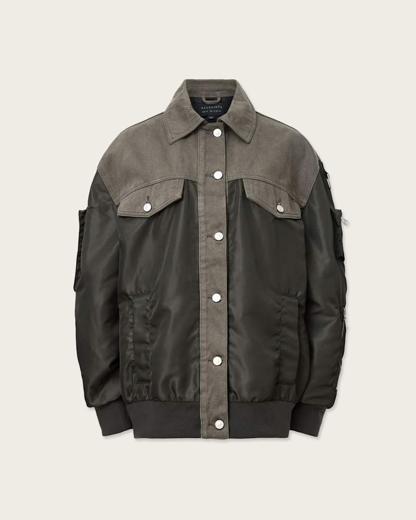 Verity Relaxed Fit Bomber Jacket