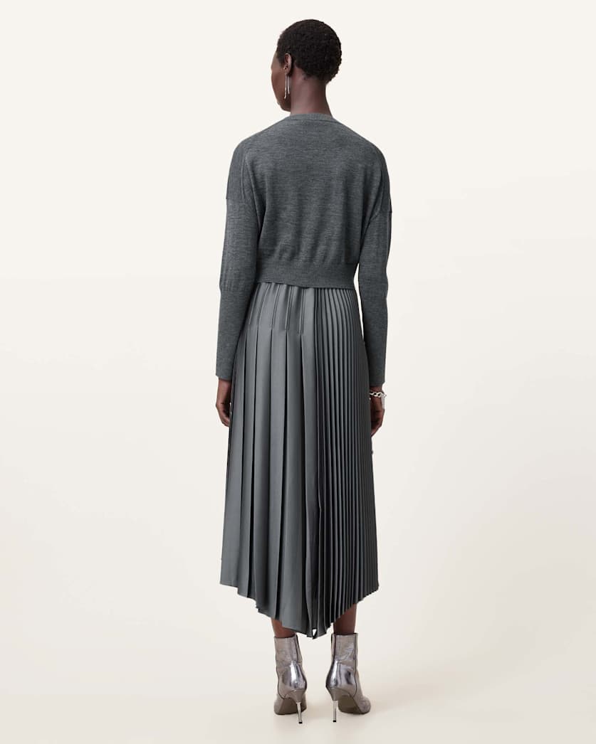 Adriana 2-in-1 Midi Dress