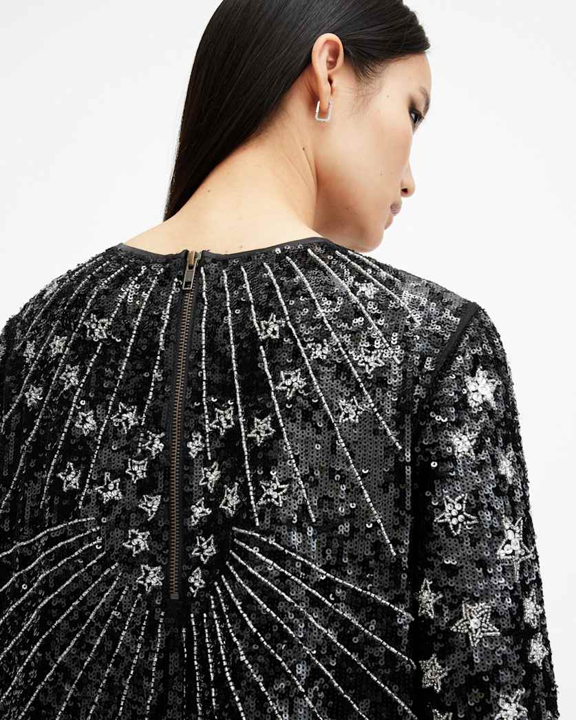 Noushka Embellished Mini Dress