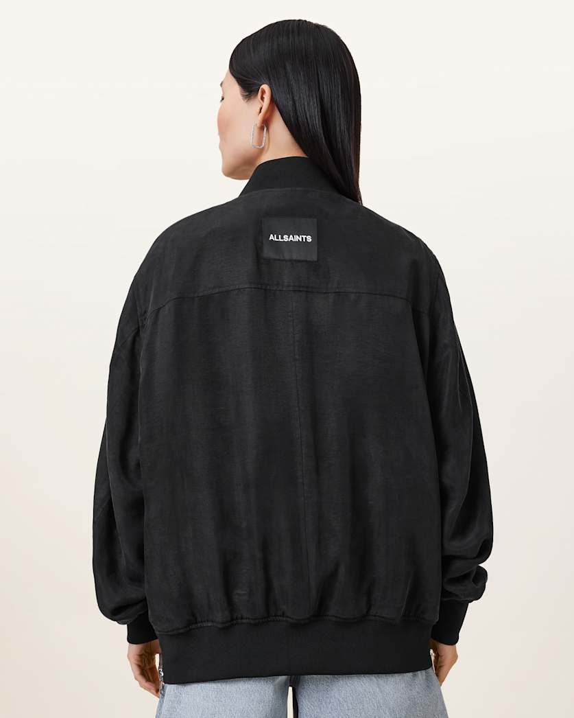 Avril Relaxed Fit Bomber Jacket