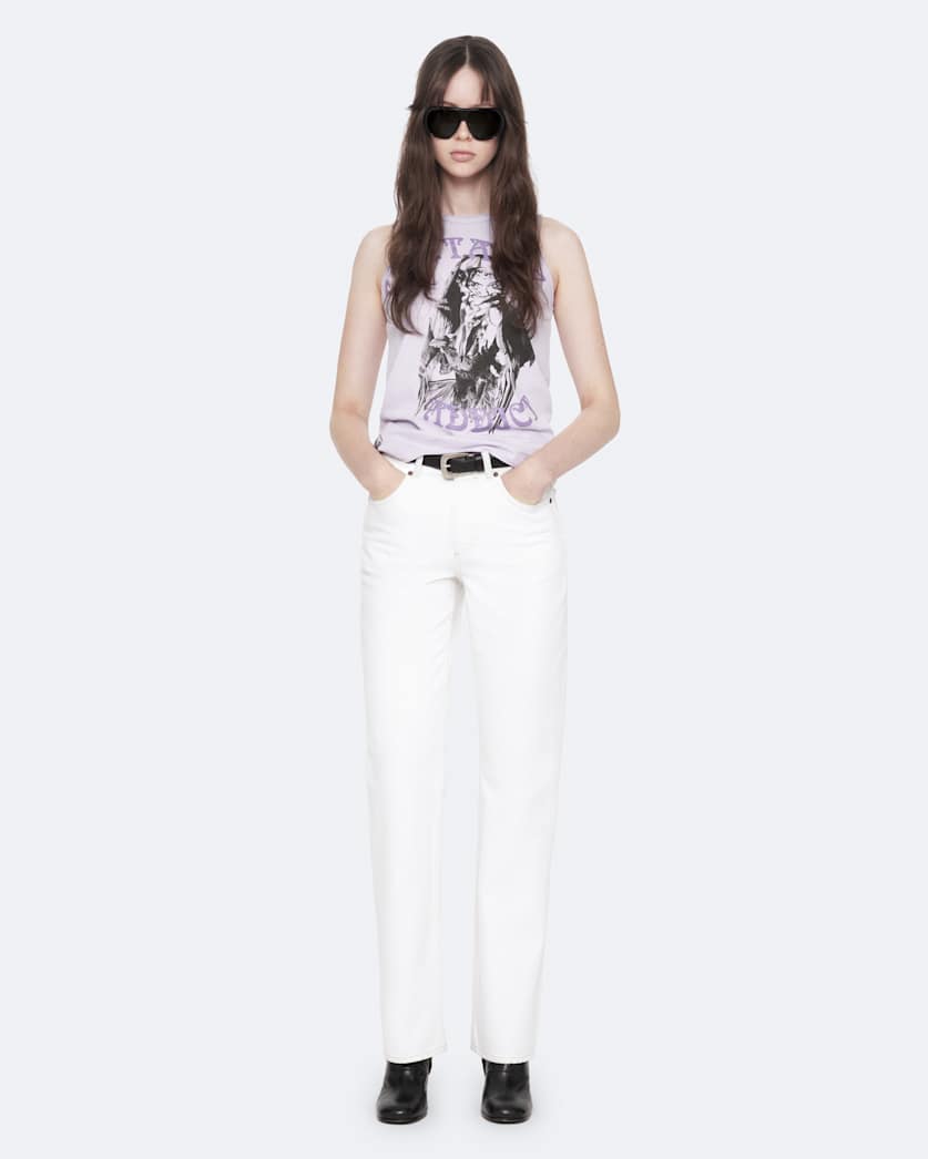 High waisted bootcut jeans