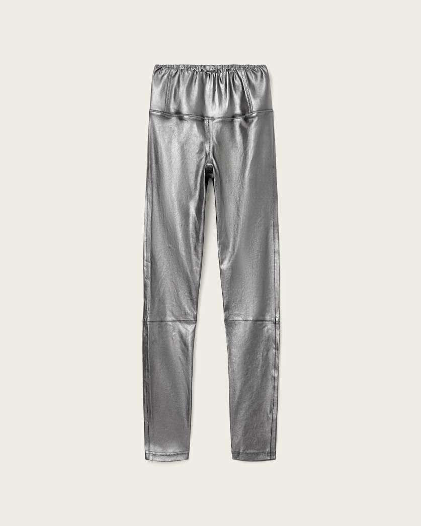 Cora High-Rise Leather Leggings