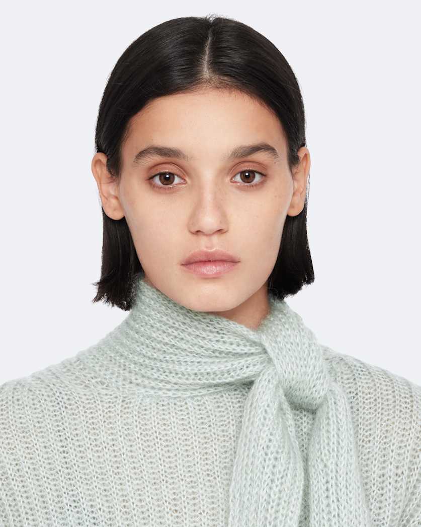 Bow detail knitted jumper