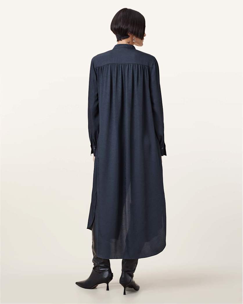 Aggie Maxi Shirt Dress