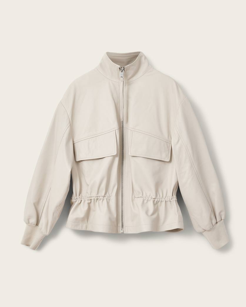 Flor Leather Jacket