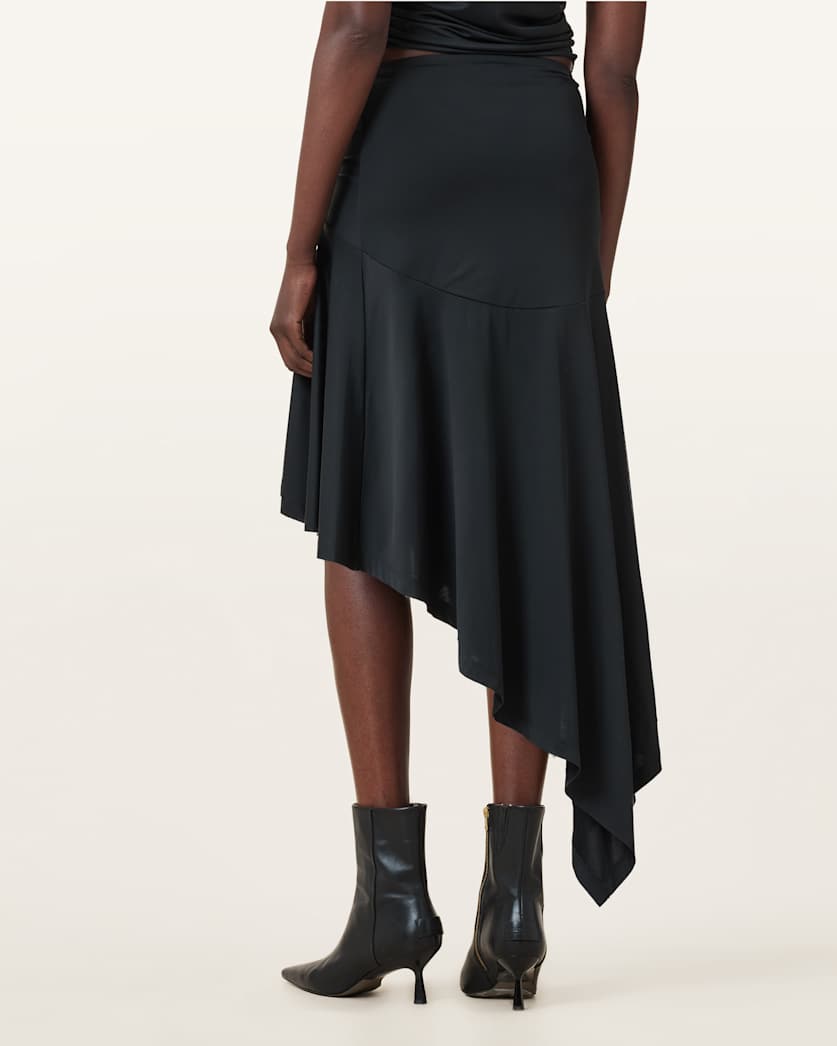 Annalie Jersey Midi Skirt