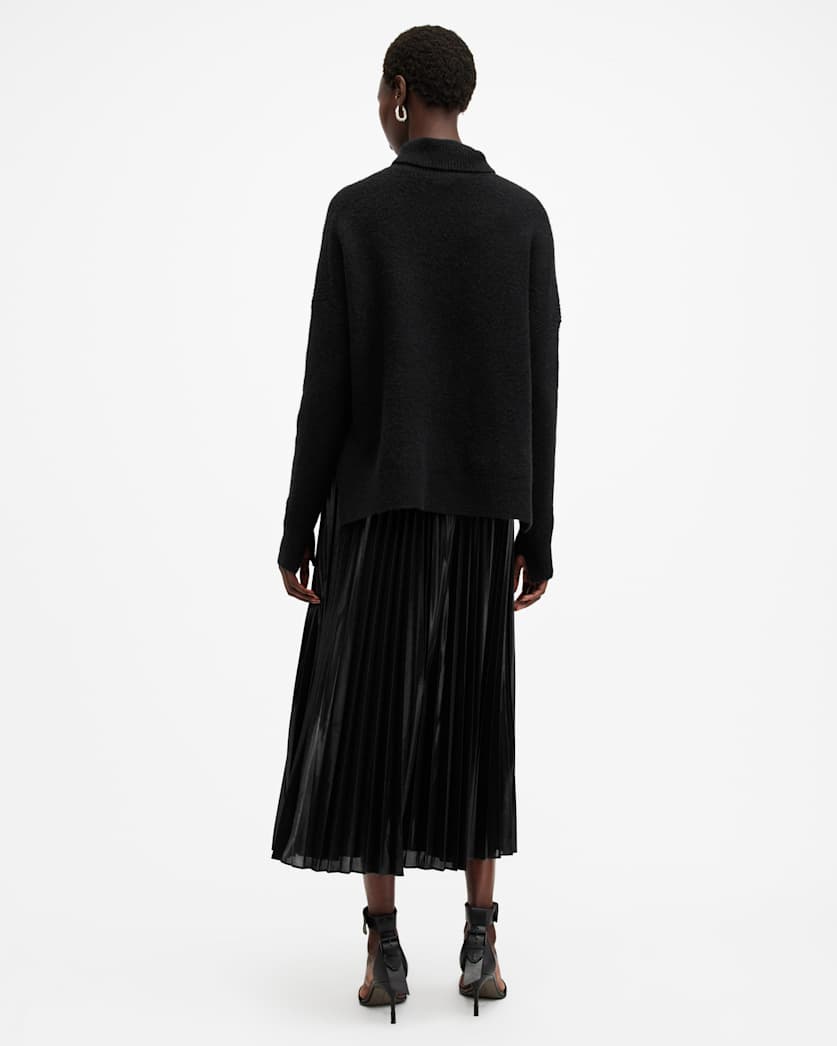 Spark 2-In-1 Pleated Maxi Dress