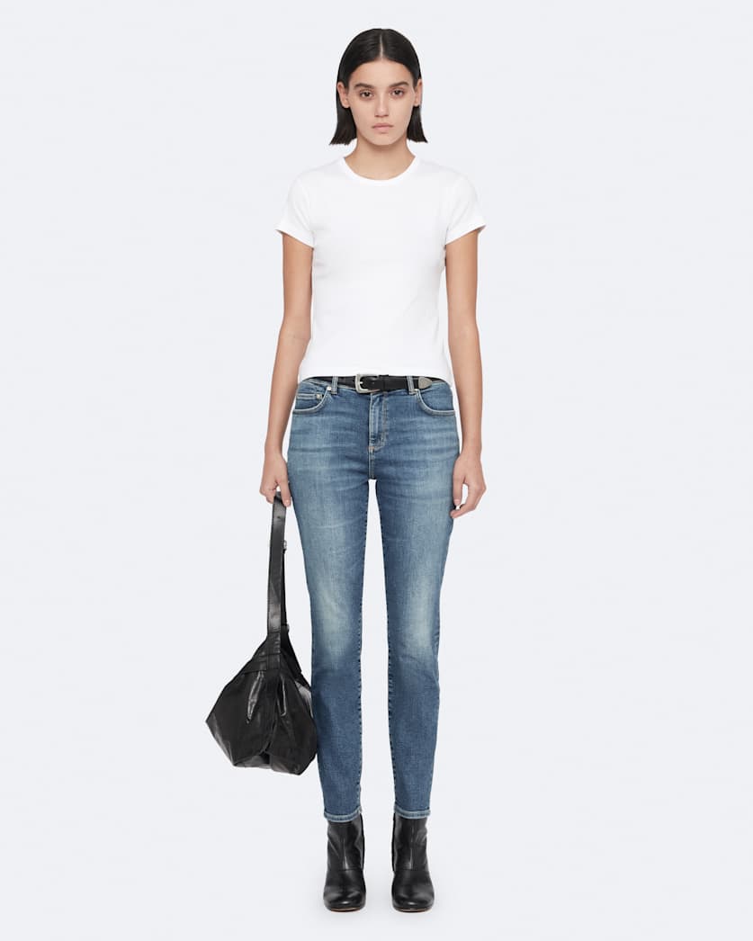 Miller Mid-Rise Skinny Stretch Jeans