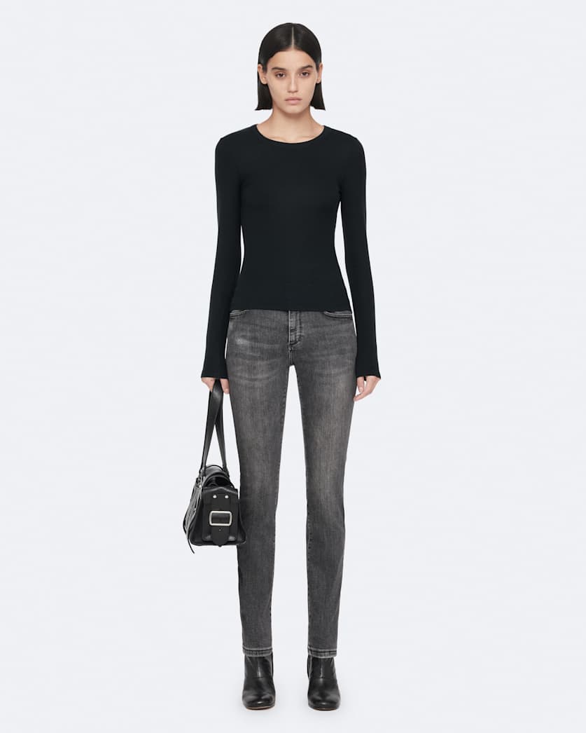 Miller Mid-Rise Skinny Stretch Jeans