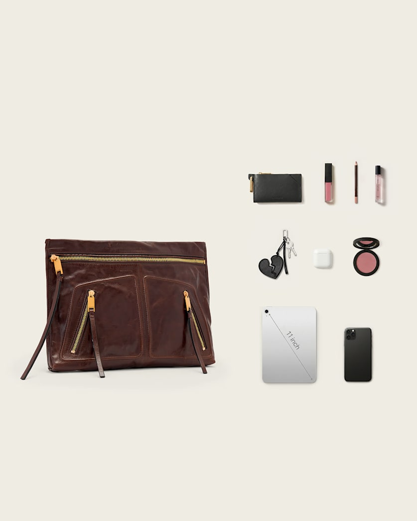Jean Rey Leather Pouch