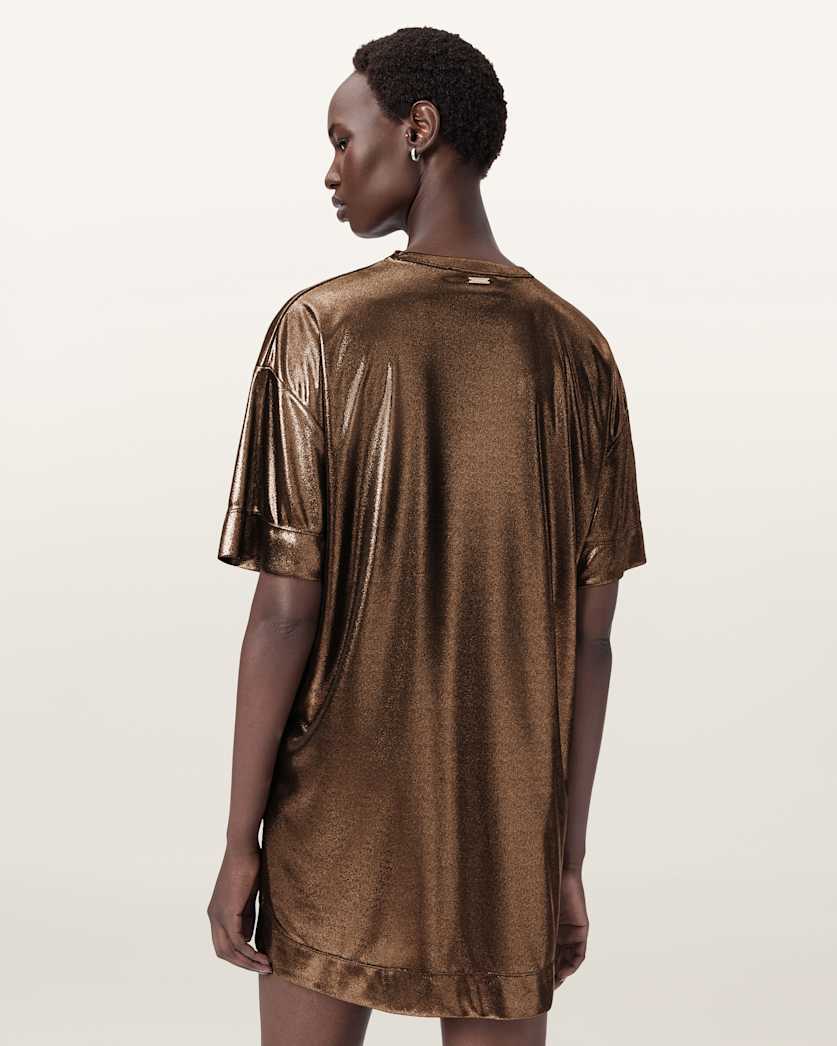 Sparkle Mini T-Shirt Dress