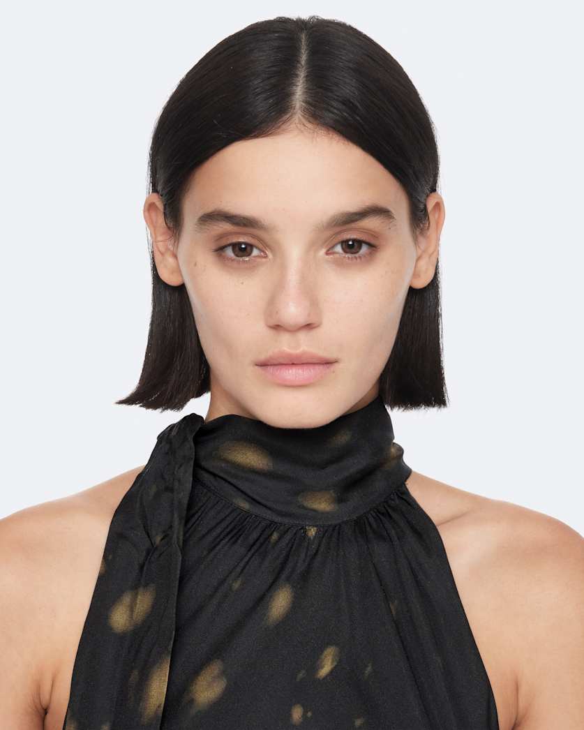 Beril silk blend dress