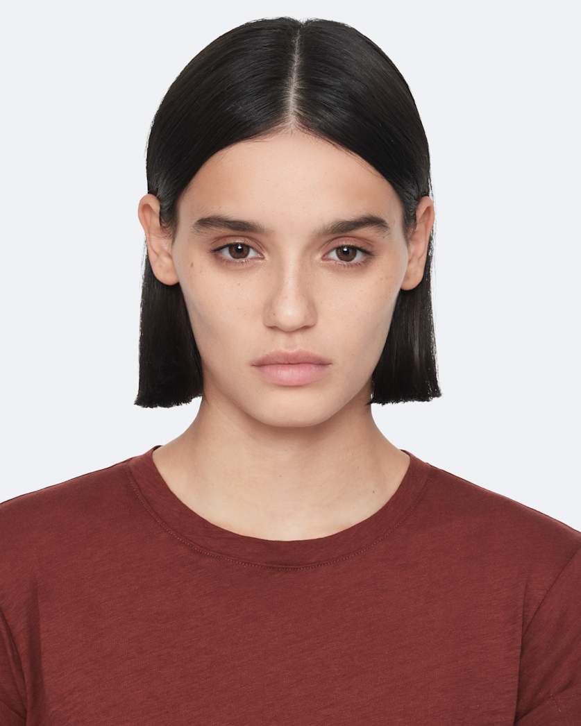 Anna Short-Sleeve Cotton T-Shirt