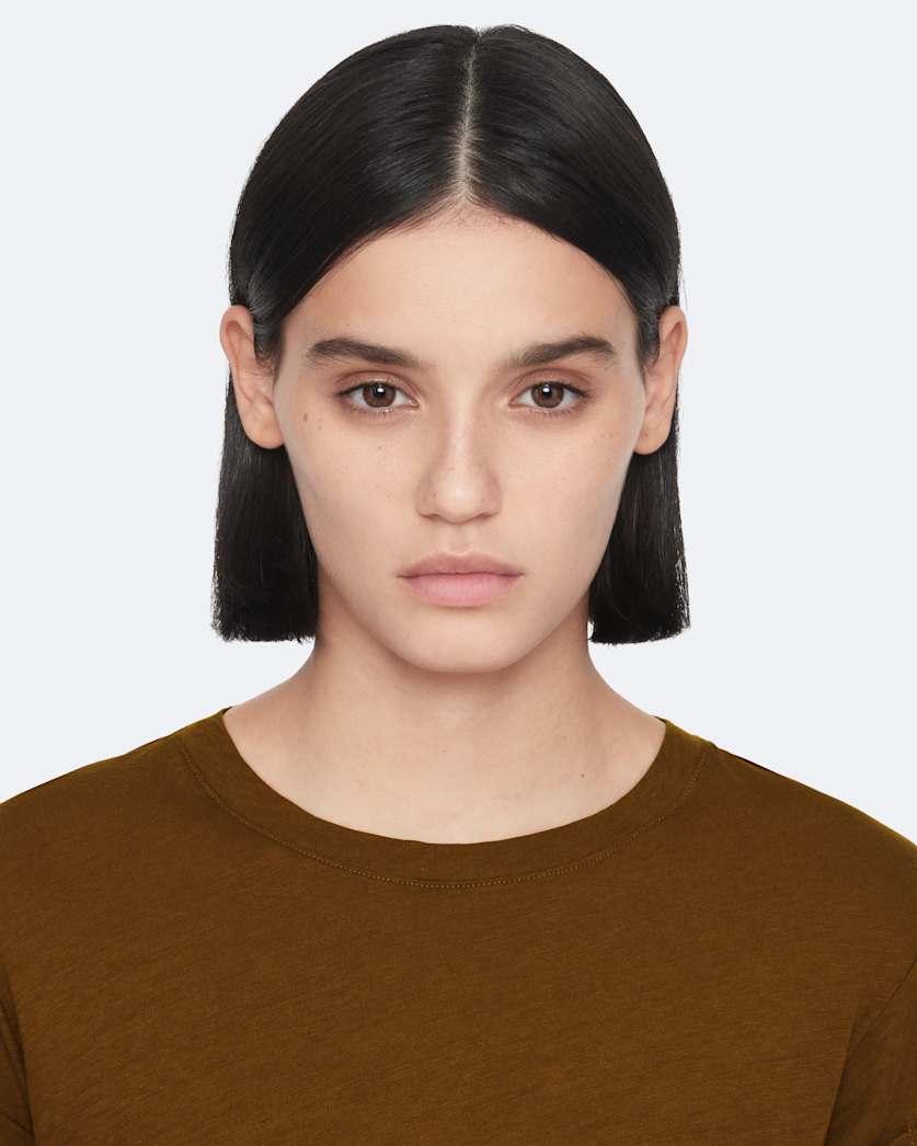 Anna Short-Sleeve Cotton T-Shirt