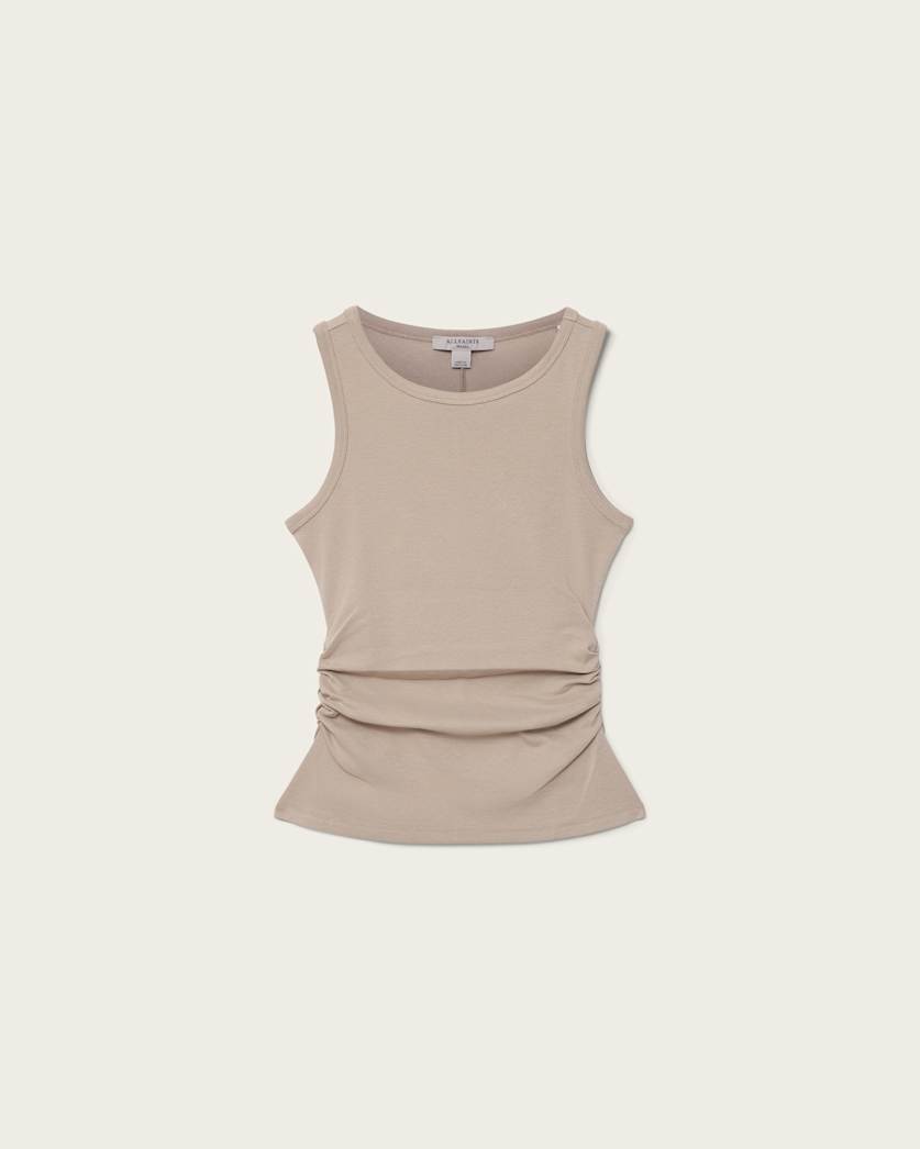 Katarina Boat Neck Slim Fit Tank Top