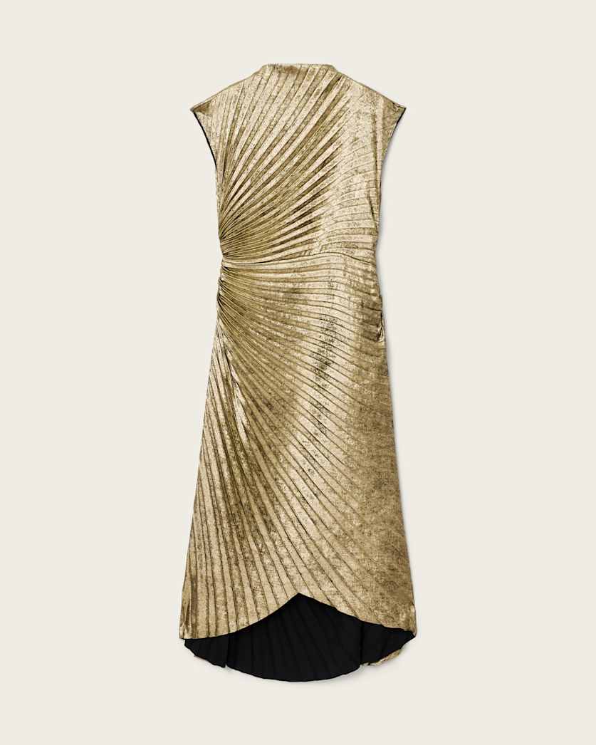 Rayanna Pleated Midi Dress