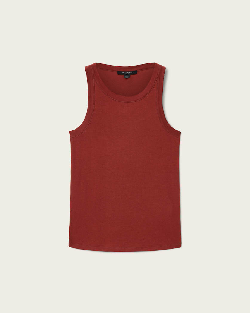 Rina Crew Neck Sleeveless Tank Top