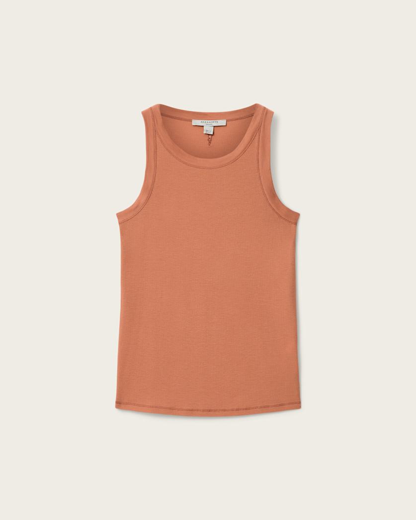 Rina Crew Neck Sleeveless Tank Top