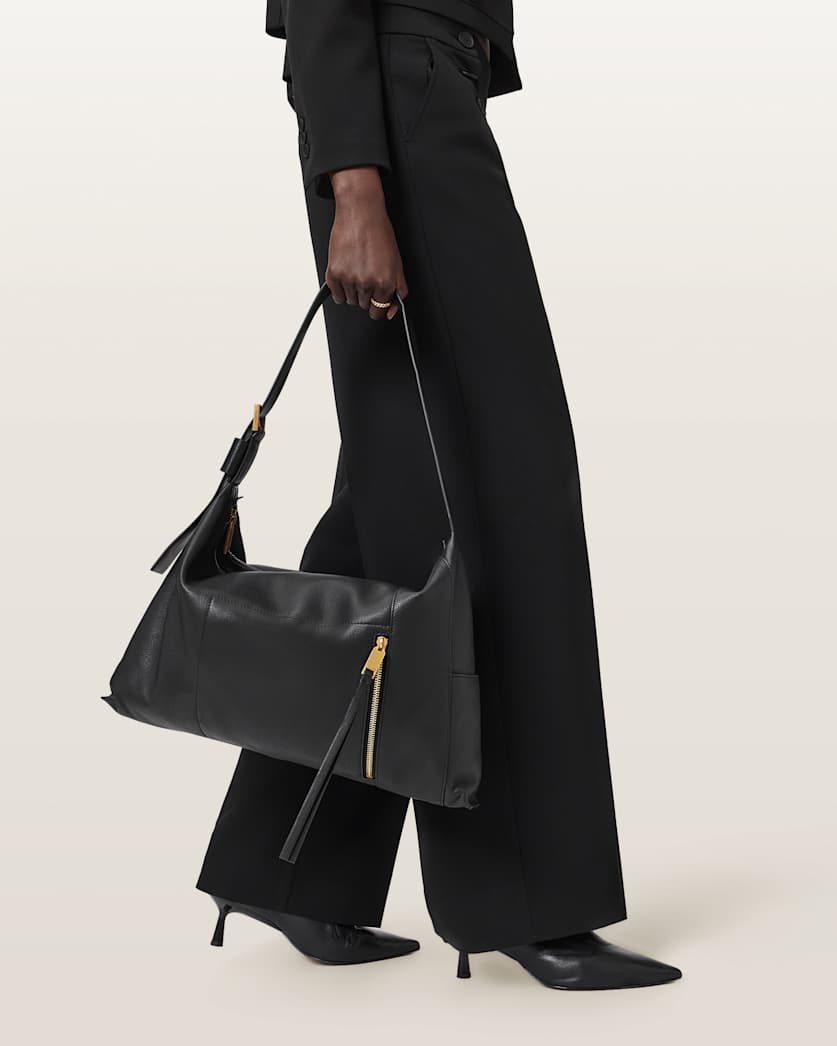 Alba Leather Shoulder Bag