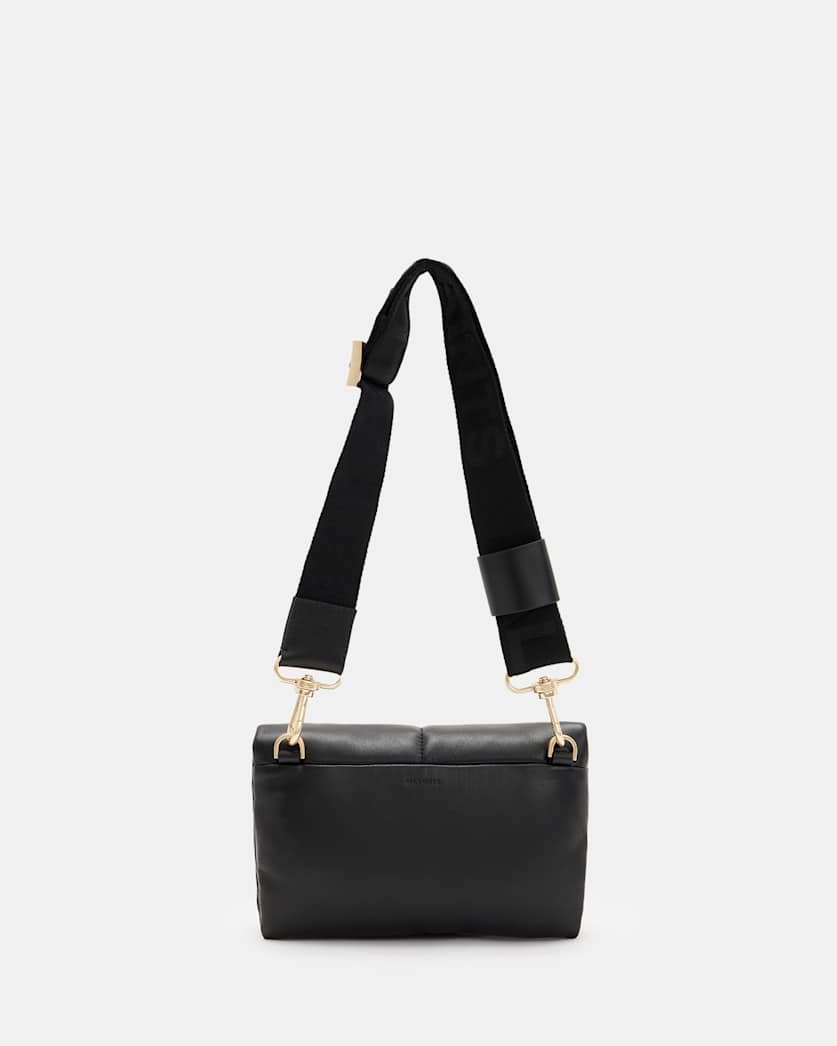 Ezra Quilted Leather Crossbody Bag