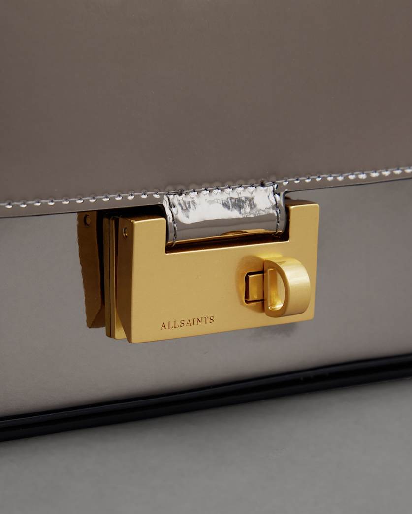 Frankie 3-In-1 Metallic Leather Bag