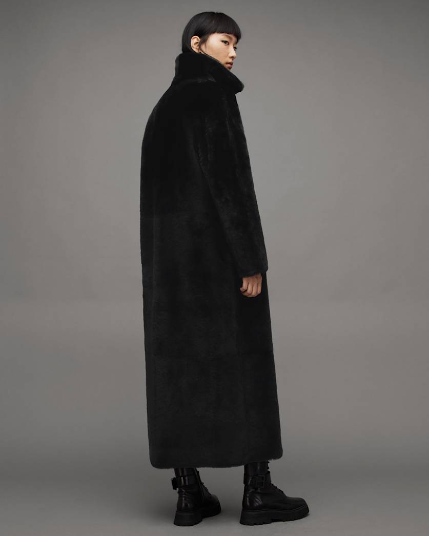 Serra Reversible Maxi Shearling Coat