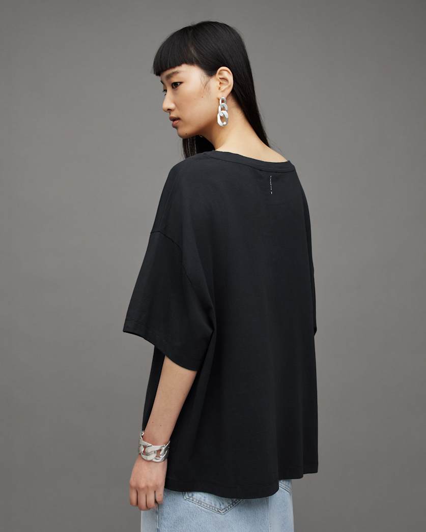 Lydia Oversized Crew Neck T-Shirt