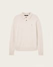 Statten Long Sleeve Ramskull Polo Jumper
