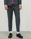 Berto Cropped Relaxed Fit Trousers