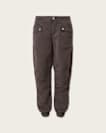 Val Linen Blend Cargo Trousers