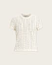 Karma Stevie Slim Fit Crochet T-Shirt