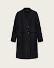 Sidney Wool Cashmere Blend Tailored Coat