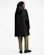 Birdman Hooded Oversized Parka Coat