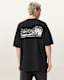 Williams X AllSaints Burnout Crew Neck T-Shirt