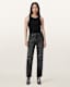 Ida Cropped Straight Denim Jeans