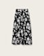 Levy Floral Midi Skirt