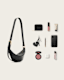 Luna Slouchy Leather Crossbody Bag